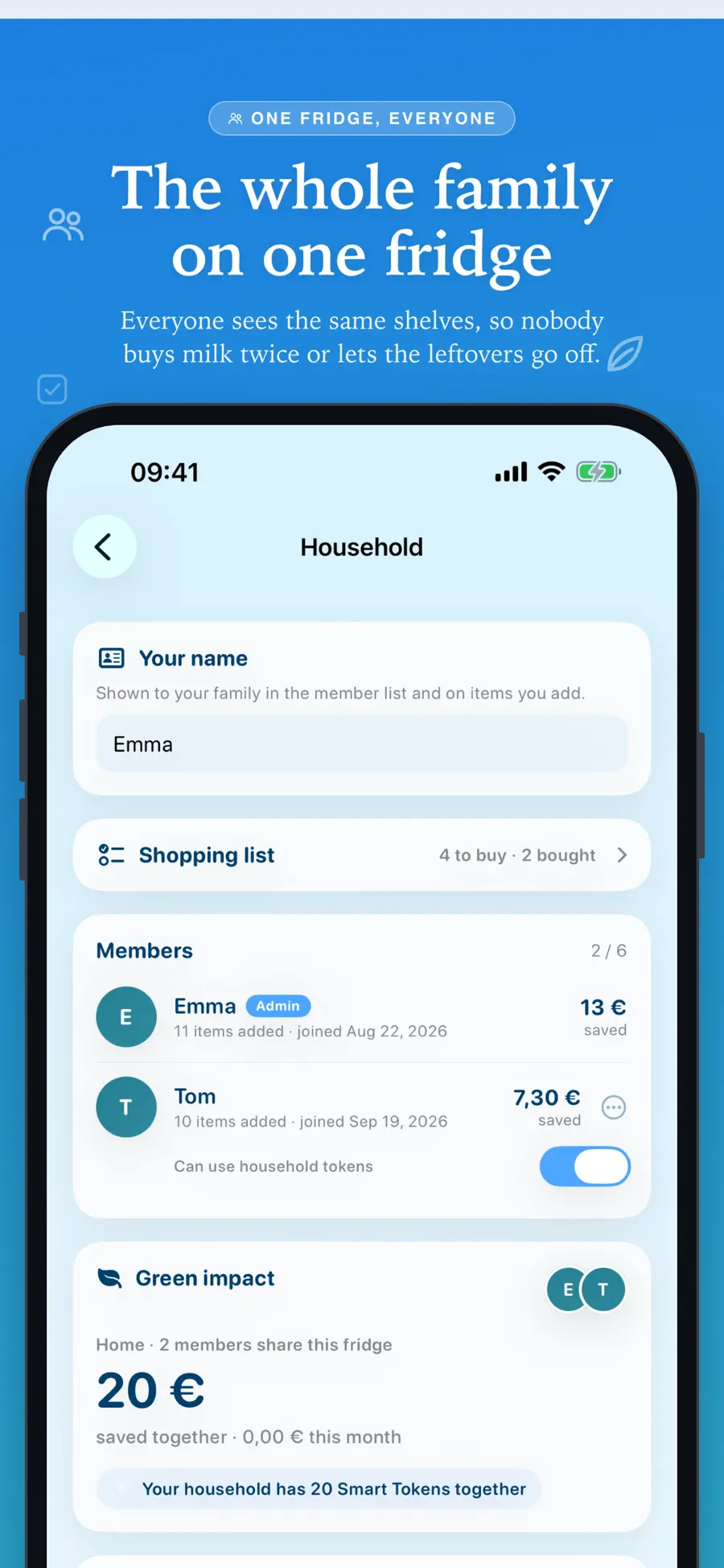 Work FridgeApp on iPhone: App Store screenshot 2